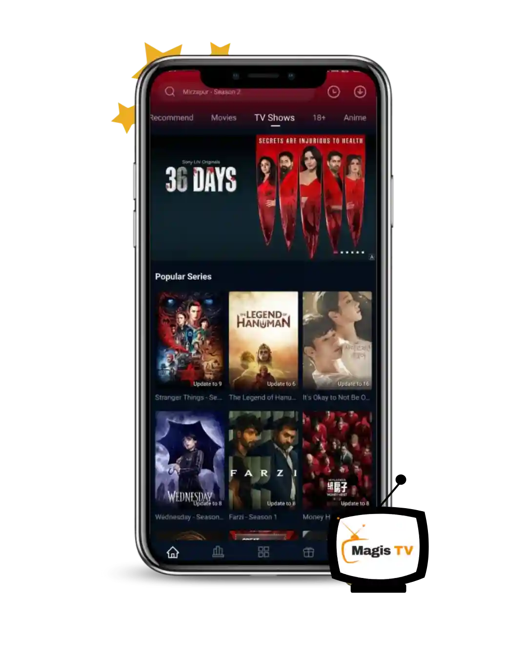 magis tv gratis apk